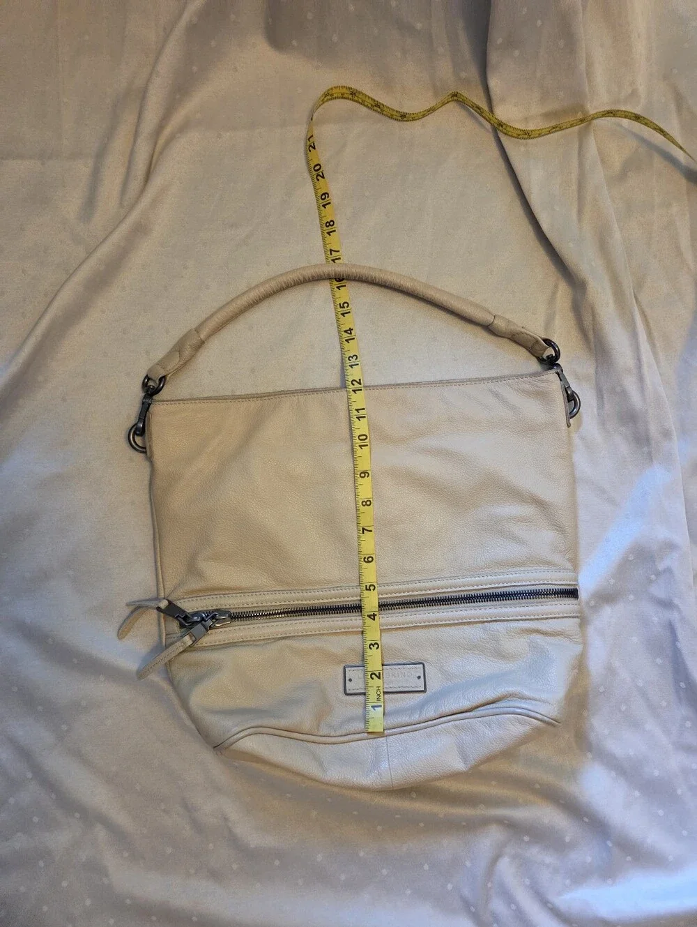 Liebeskind Leather Shoulder Bag with Front Zip